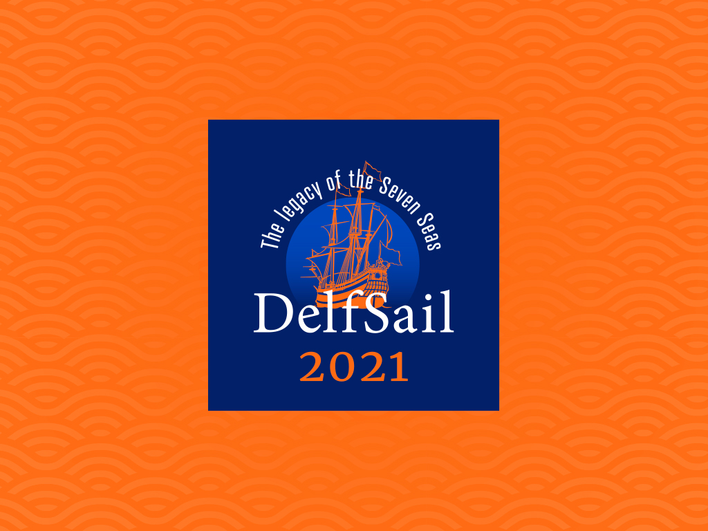 Het nieuwe logo voor DelfSail 2021