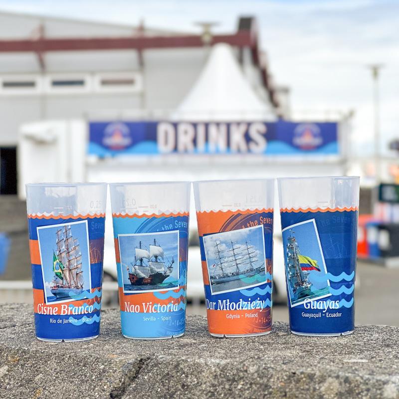 Hardcups, de  officiële drinkbekers van DelfSail