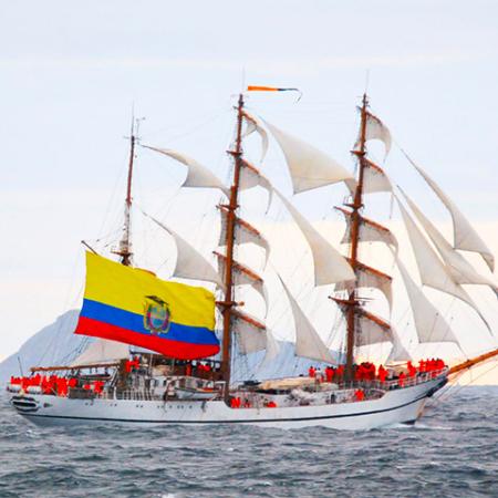 Tall Ship Guayas uit Ecuador