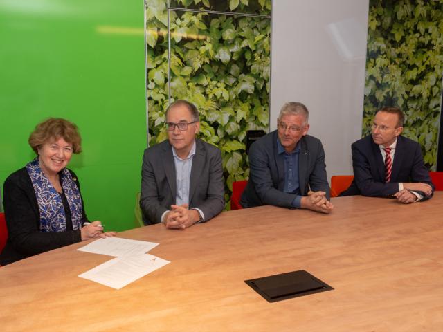 Ondertekening van de sponsorovereenkomst tussen de Rabobank en DelfSail 2021